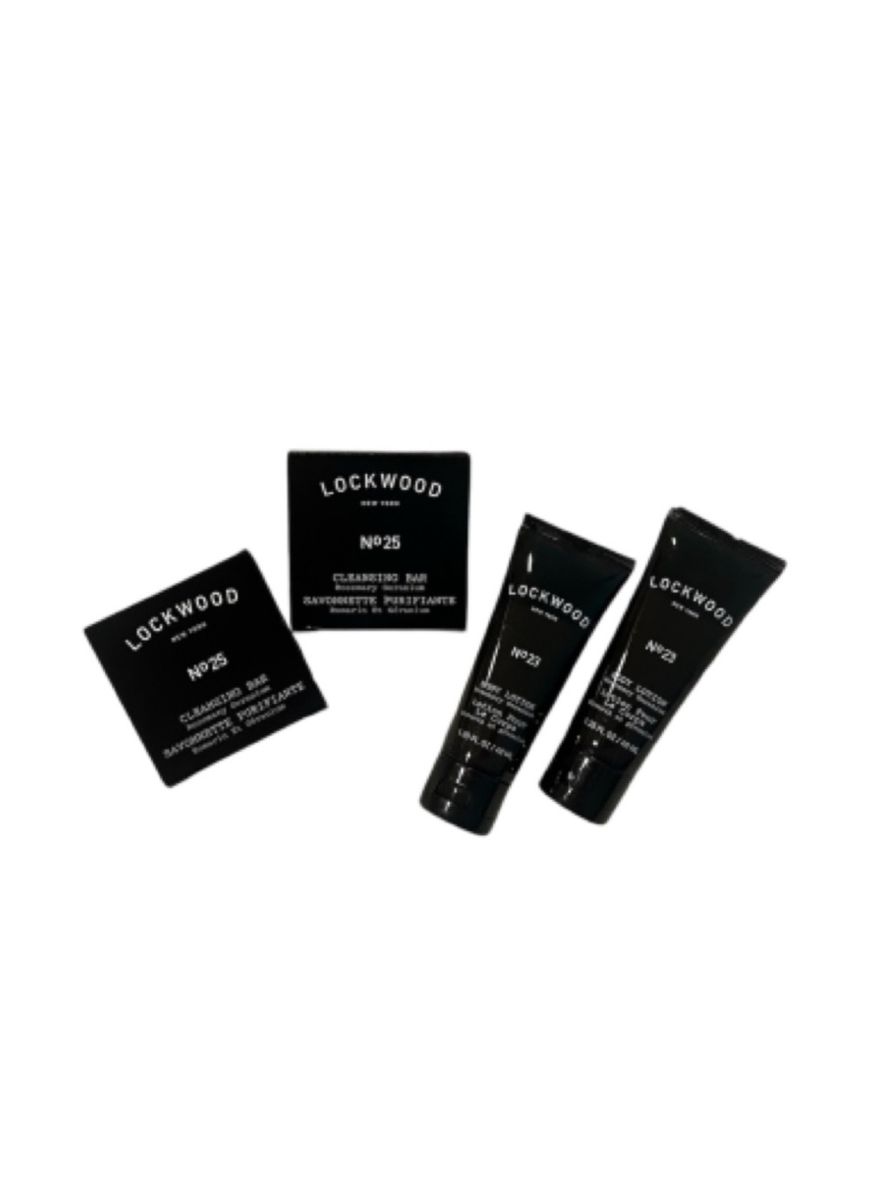 Lockwood New York by Gilchrist & Soames Body Lotion & Cleaning Bar (Set of 4)
